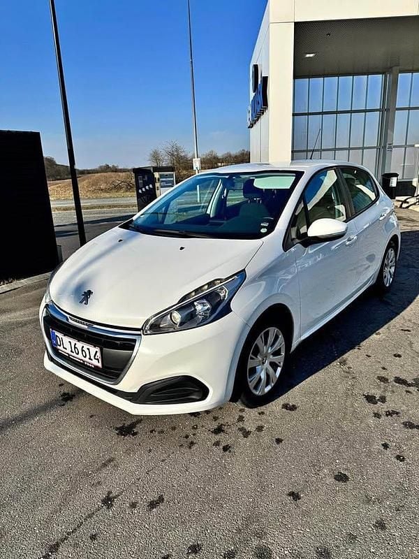 Brugt Peugeot 208 68 HK (50 kW) 2015 Hvid Hatchback