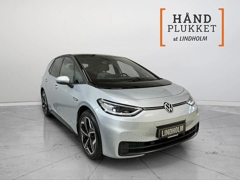 Sølvmetal Brugt 2021 VW ID.3 Pro Hatchback | 179.900 kr. (Fair pris) - Billede 1/3