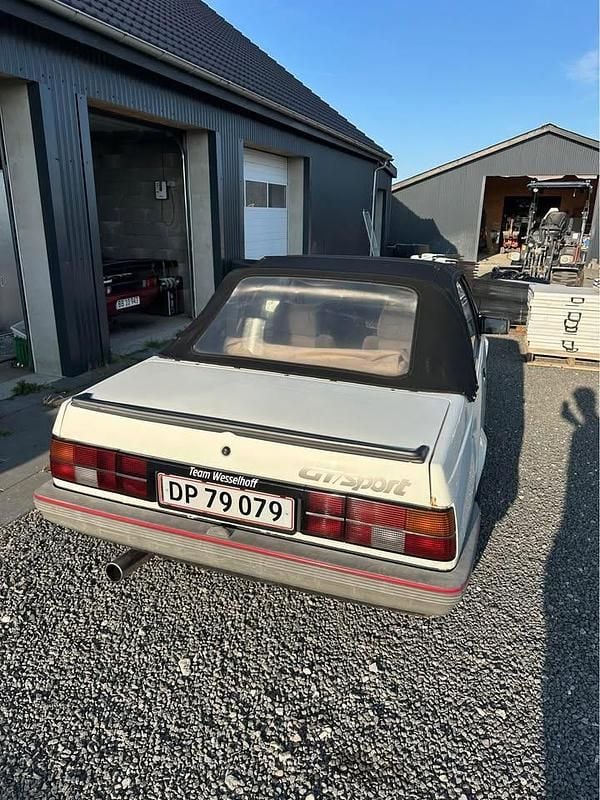 Brugt Opel Ascona 116 HK (85 kW) 1985 Cabriolet
