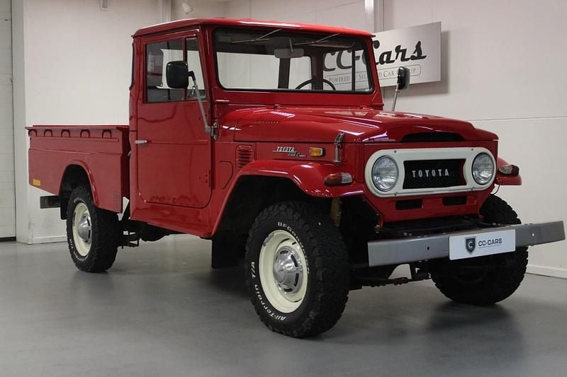 Rød Brugt 1971 Toyota Land Cruiser Afhentning | 299.900 kr. - Billede 1/4