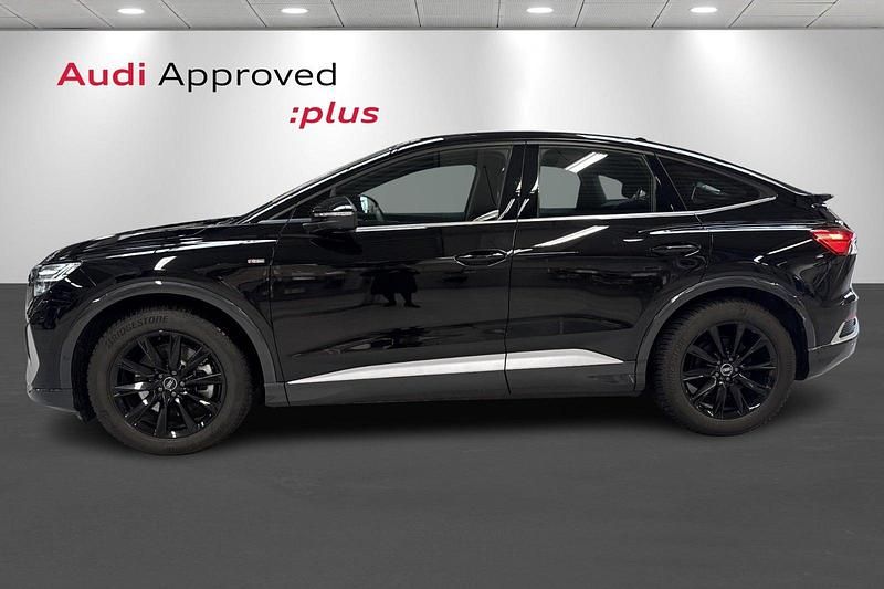 Ny Audi Q4 Sportback e-tron S-Line 210 kW (286 HK) 2025 Sortmetal SUV