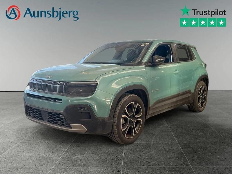 Turkisblå Brugt 2024 Jeep Avenger EV Summit SUV | 187.500 kr. (Fair pris) - Billede 1/4