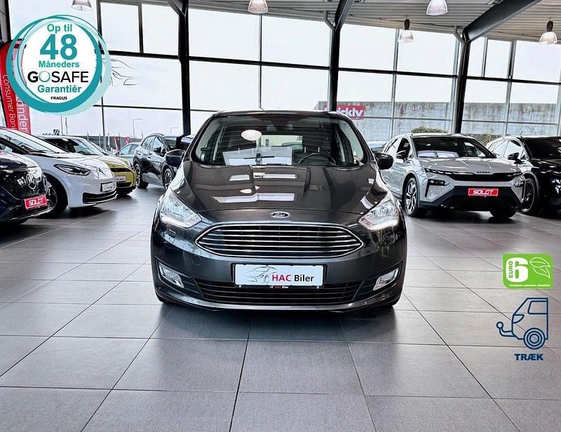 Brugt Ford C-MAX Titanium 125 HK (91 kW) 2018 Gråmetal MPV