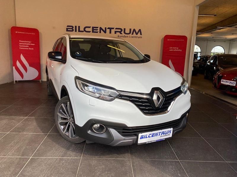 Hvidmetal Brugt 2016 Renault Kadjar Bose Edition SUV | 139.900 kr. (Lidt for dyr) - Billede 1/4