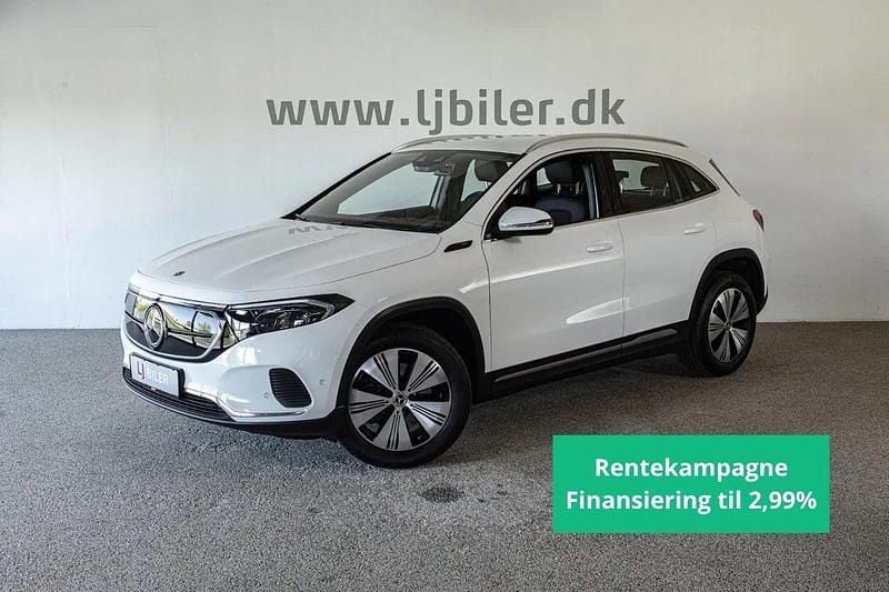 Hvid Brugt 2021 Mercedes EQA250 SUV | 239.800 kr. (God pris) - Billede 1/4