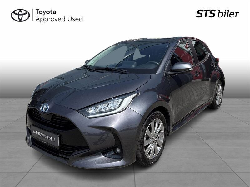 Gråmetal Brugt 2022 Toyota Yaris Active Hatchback | 199.900 kr. (Fair pris) - Billede 1/3