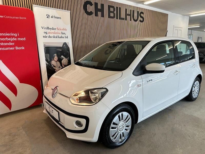 Brugt VW up! Life 60 HK (44 kW) 2014 Hvid Hatchback