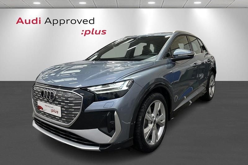 Brugt Audi Q4 e-tron S-Line 210 kW (286 HK) 2025 Blåmetal SUV