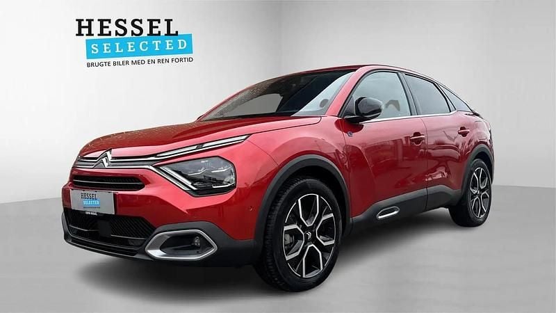 Rød Brugt 2024 Citroën e-C4 Hatchback | 154.900 kr. (Fair pris) - Billede 1/4