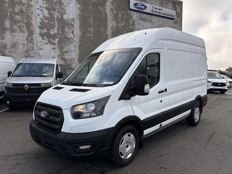 Hvid Ny 2025 Ford Transit Trend Van | 328.380 kr. - Billede 1/4