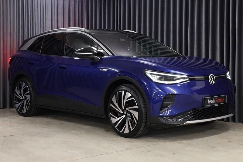 Brugt VW ID.4 Pro Performance 150 kW (204 HK) 2020 Blå SUV