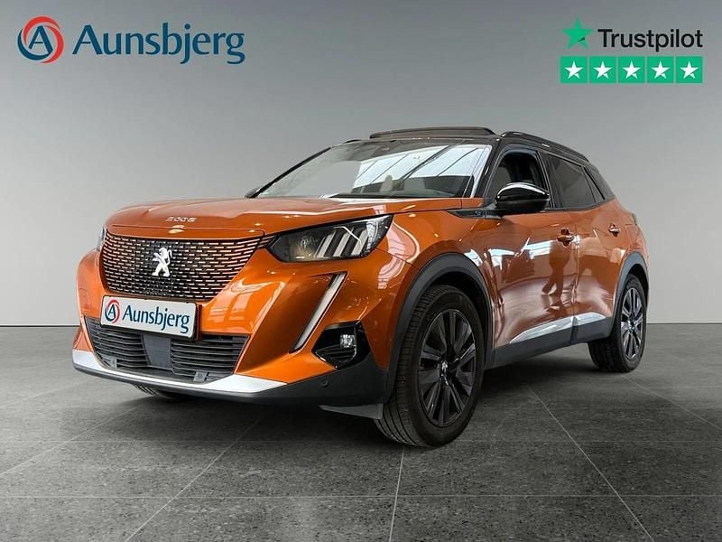 Orange metal Brugt 2022 Peugeot e-2008 GT SUV | 164.500 kr. (Fair pris) - Billede 1/4