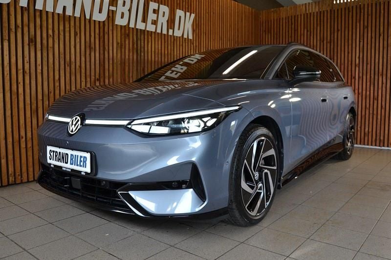 Lysblåmetal Brugt 2024 VW ID.7 Pro Sedan | 398.800 kr. (Fair pris) - Billede 1/4