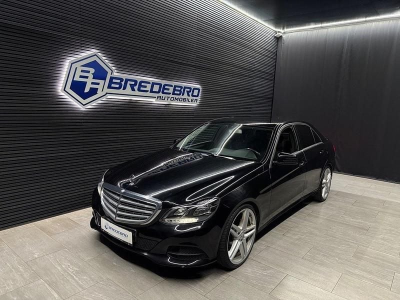 Sort Brugt 2015 Mercedes E200 Sedan | 99.500 kr. (Fair pris) - Billede 1/4