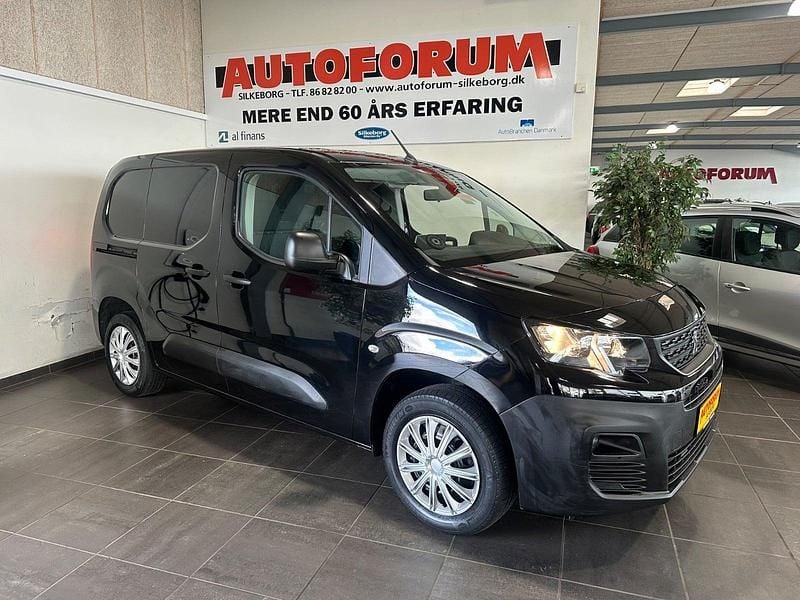 Sort Brugt 2021 Peugeot Partner MPV | 136.900 kr. - Billede 1/4