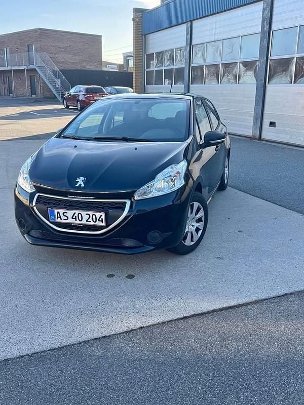 Brugt Peugeot 208 68 HK (50 kW) 2013 Sort Hatchback