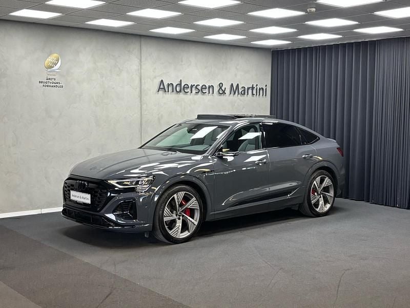 Magnetgray Brugt 2023 Audi Q8 e-tron S-Line SUV | 594.700 kr. (Fair pris) - Billede 1/4