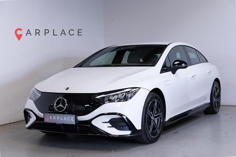 Hvid Brugt 2024 Mercedes EQE300 AMG line Sedan | 449.900 kr. (Super pris) - Billede 1/4