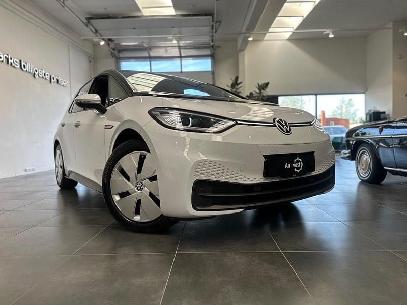 Hvidmetal Brugt 2023 VW ID.3 Pro Performance Hatchback | 202.799 kr. (God pris) - Billede 1/4