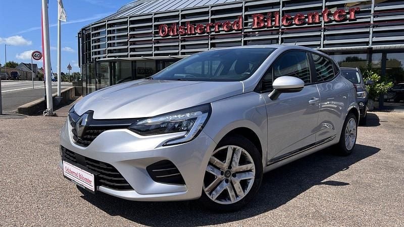 Sølvmetal Brugt 2020 Renault Clio V Zen Hatchback | 124.800 kr. (Lidt for dyr) - Billede 1/4