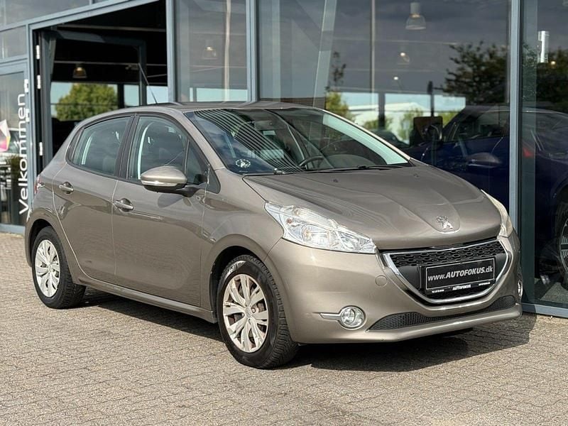 Gråmetal Brugt 2013 Peugeot 208 Active Hatchback | 34.700 kr. (Super pris) - Billede 1/4