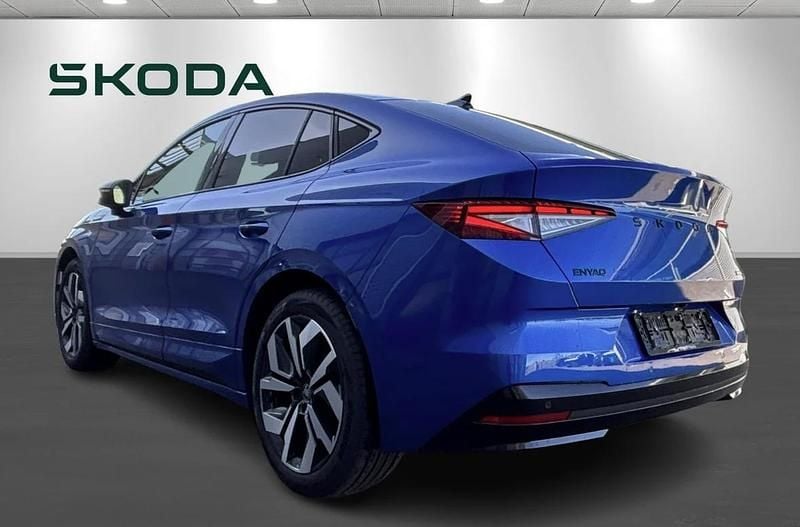 Brugt Skoda Enyaq iV SportLine 210 kW (286 HK) 2025 Blåmetal SUV
