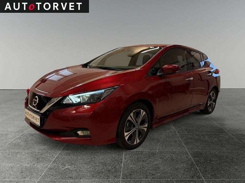 Rødmetal Brugt 2020 Nissan Leaf N-Connecta Hatchback | 92.700 kr. (Super pris) - Billede 1/4