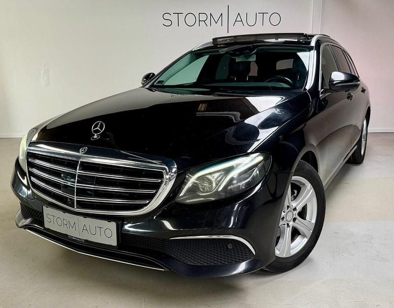 Sortmetal Brugt 2017 Mercedes E220 Avantgarde Stationcar | 249.900 kr. (Dyr) - Billede 1/4