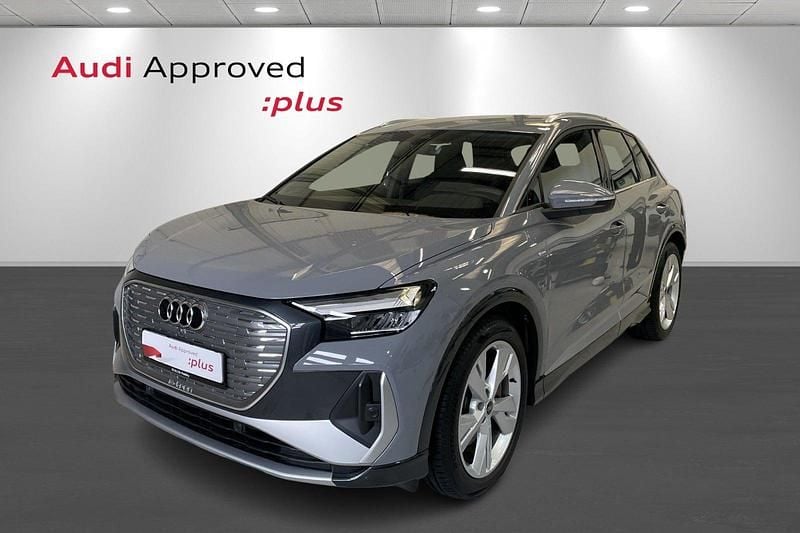 Grå Brugt 2024 Audi Q4 e-tron Advanced SUV | 374.900 kr. (Fair pris) - Billede 1/4