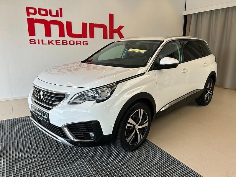 Hvid Brugt 2019 Peugeot 5008 Allure MPV | 199.990 kr. (Fair pris) - Billede 1/4