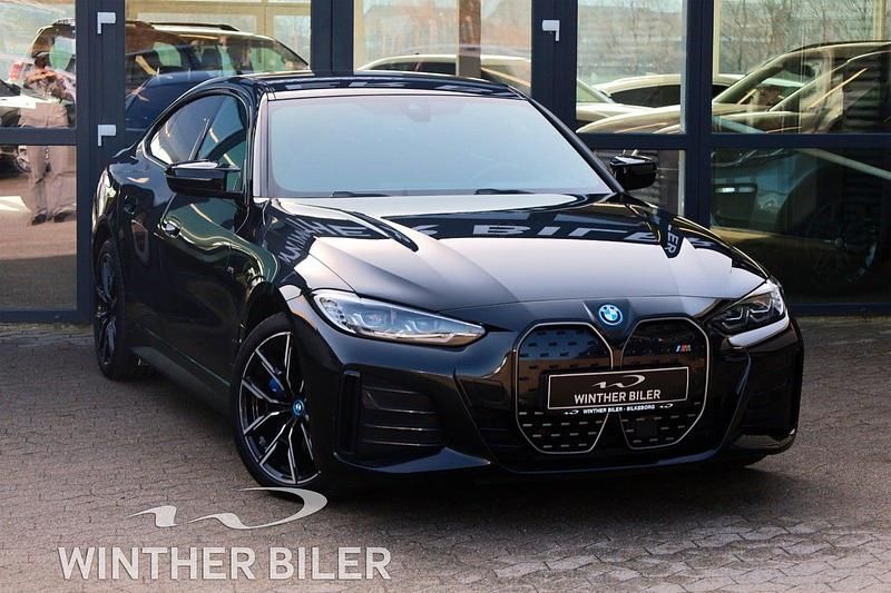 Brugt BMW i4 M Sport 400 kW (544 HK) 2022 Sort Sedan