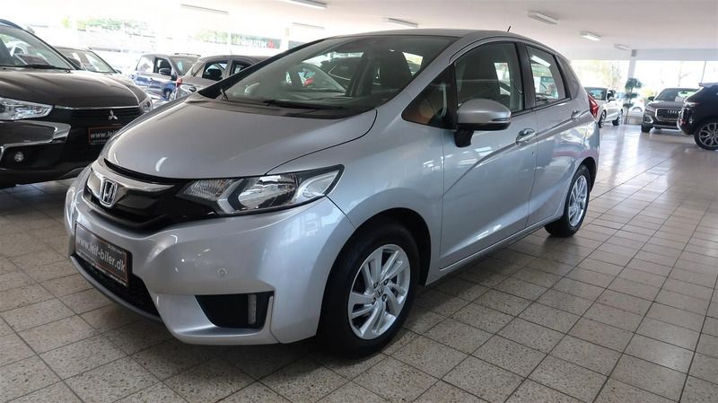 Sølvmetal Brugt 2016 Honda Jazz Comfort Hatchback | 99.900 kr. (Lidt for dyr) - Billede 1/4