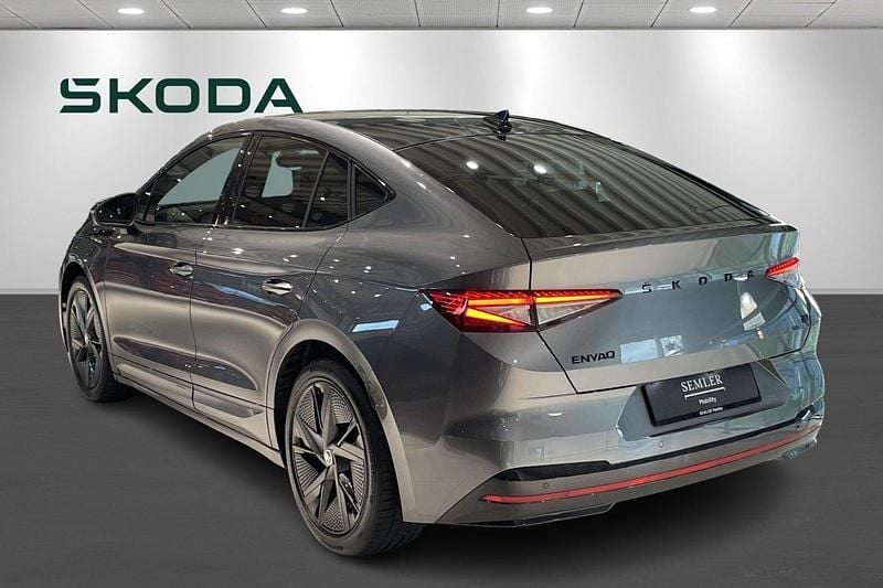 Brugt Skoda Enyaq iV RS 219 kW (299 HK) 2023 Gråmetal SUV