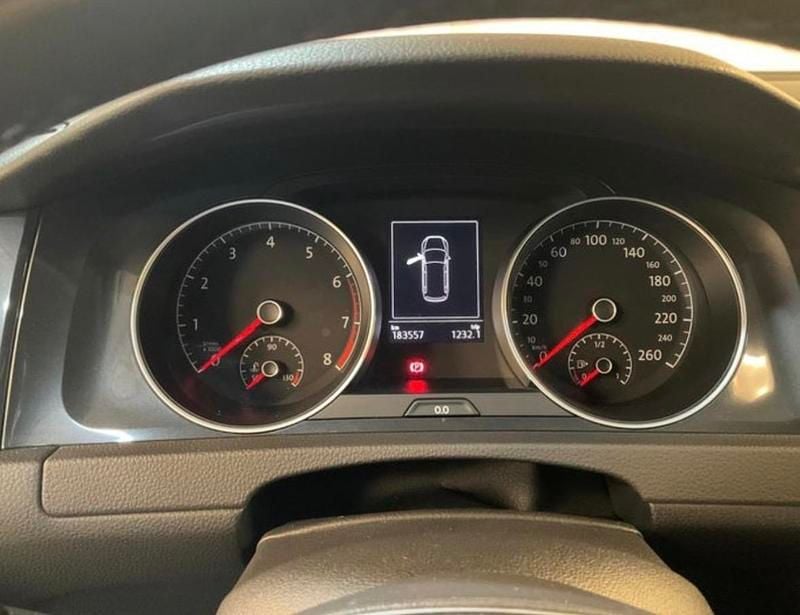 Brugt VW Golf VII Comfortline 125 HK (91 kW) 2017 Sort Stationcar