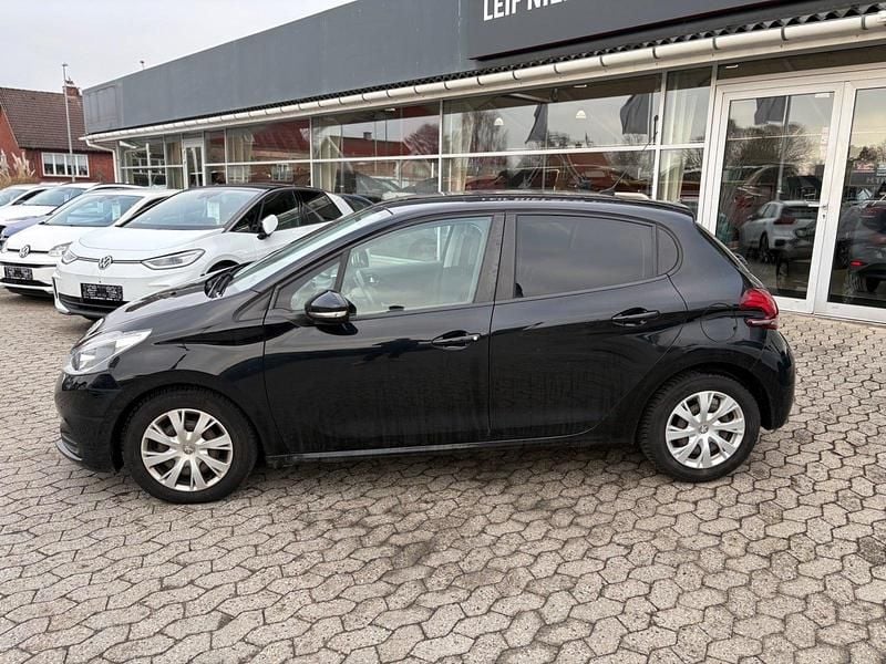 Brugt Peugeot 208 Active 82 HK (60 kW) 2018 Sortmetal Hatchback