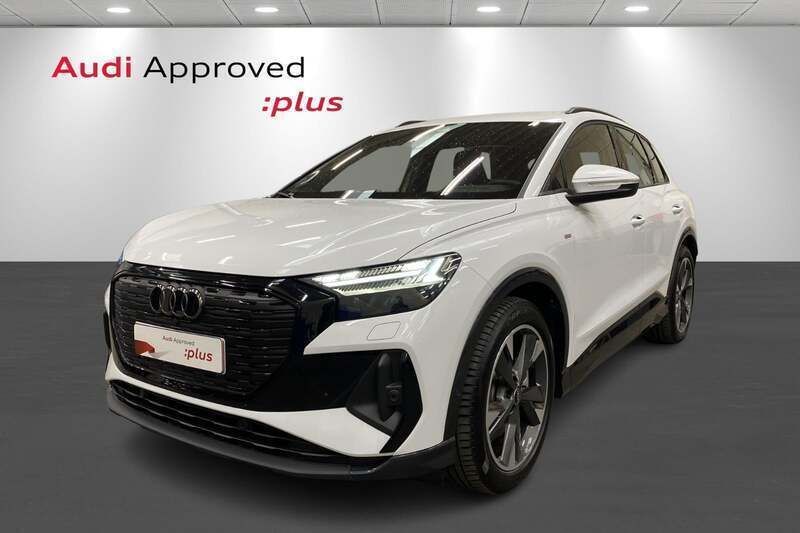 Hvidmetal Brugt 2024 Audi Q4 e-tron Advanced Plus SUV | 439.900 kr. (Dyr) - Billede 1/4