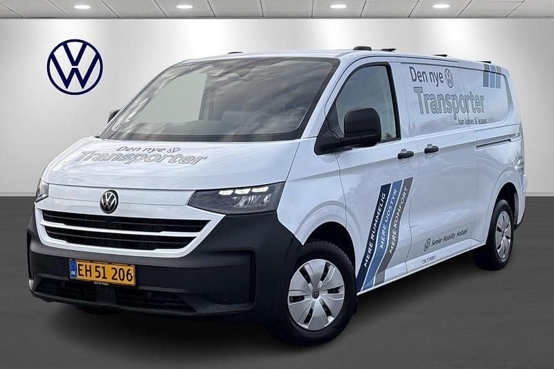 Hvid Ny 2025 VW Transporter Comfortline Van | 297.900 kr. - Billede 1/4