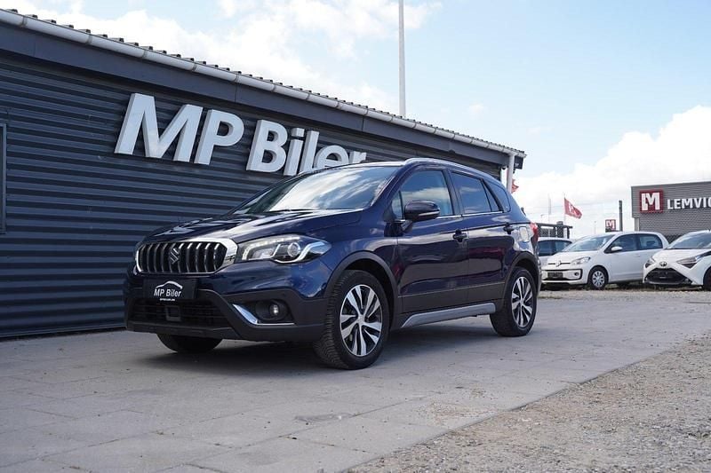 Blåmetal Brugt 2018 Suzuki SX4 S-Cross Exclusive SUV | 149.700 kr. (Fair pris) - Billede 1/4
