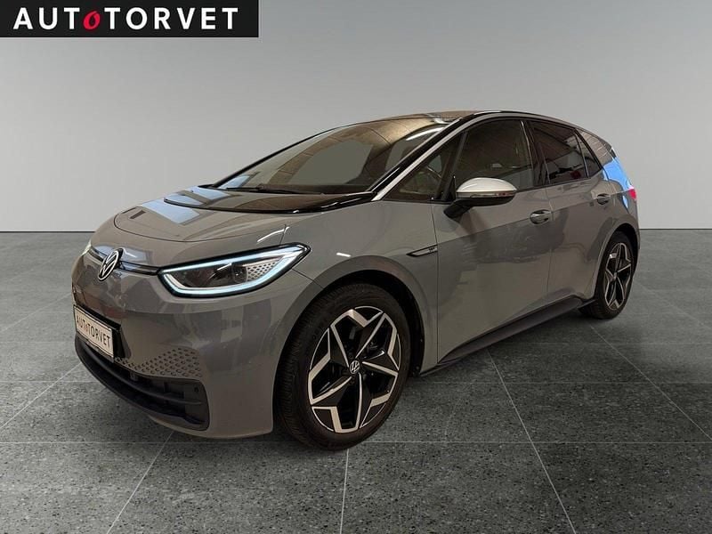 Grå Brugt 2020 VW ID.3 Hatchback | 123.700 kr. (God pris) - Billede 1/4