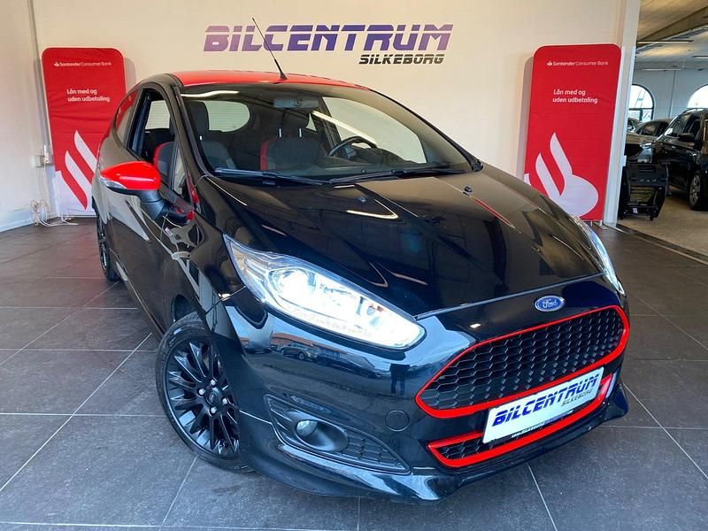 Sort Brugt 2016 Ford Fiesta Hatchback | 84.900 kr. - Billede 1/4