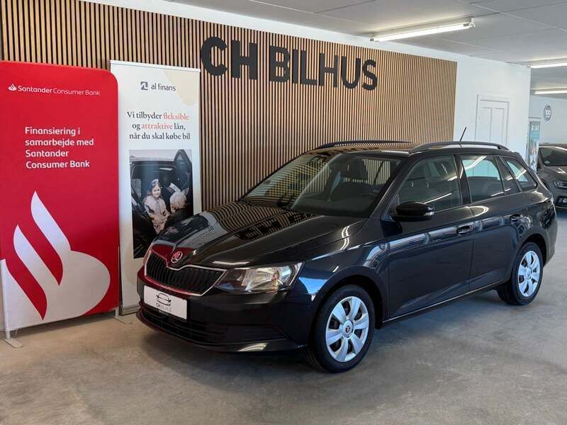 Sortmetal Brugt 2016 Skoda Fabia Ambition Stationcar | 109.500 kr. (Fair pris) - Billede 1/4