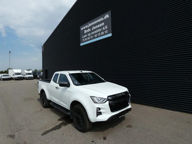 Hvid Brugt 2021 Isuzu D-Max Afhentning | 225.000 kr. - Billede 1/4