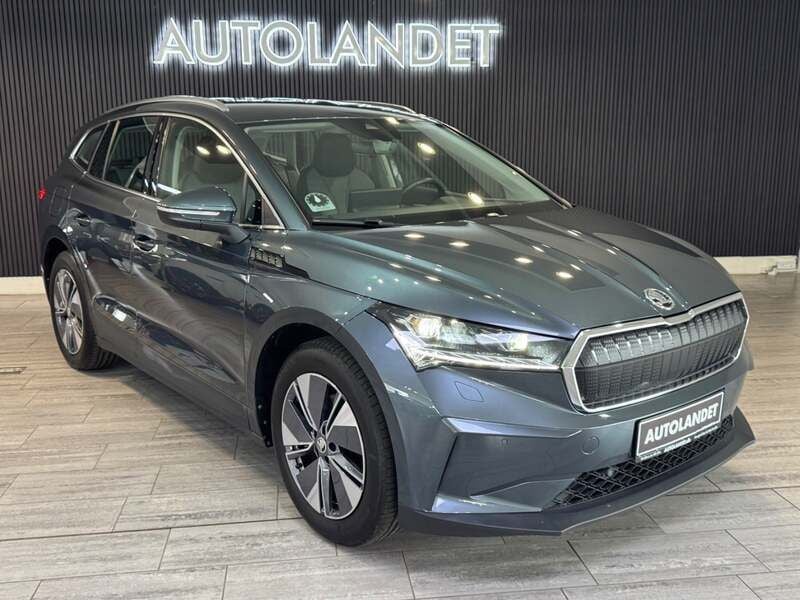 Gråmetal Brugt 2021 Skoda Enyaq iV SUV | 209.800 kr. (God pris) - Billede 1/4