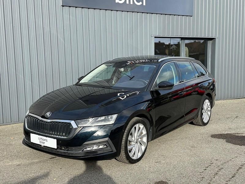 Brugt Skoda Octavia 204 HK (150 kW) 2020 Sortmetal Stationcar
