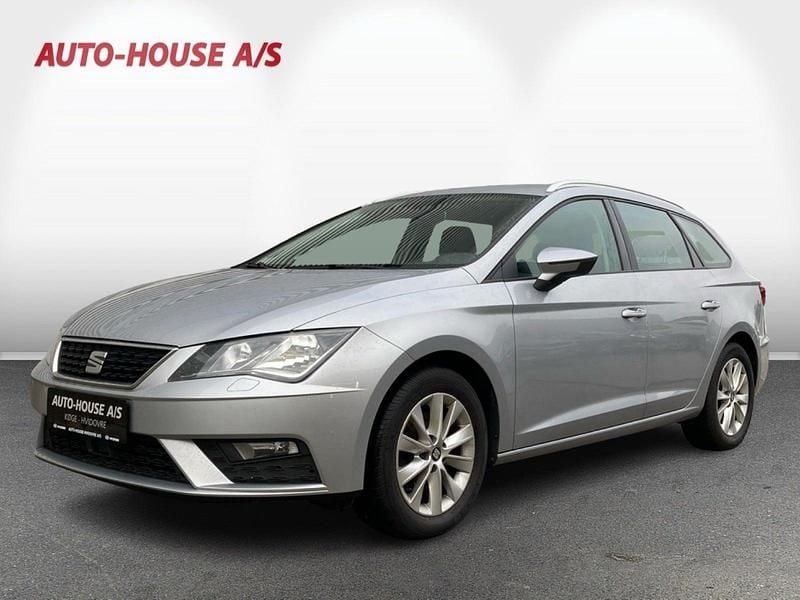Sølvmetal Brugt 2020 Seat Leon ST Style Stationcar | 149.900 kr. (Fair pris) - Billede 1/4