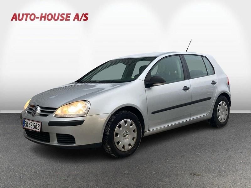 Sølvmetal Brugt 2006 VW Golf V Trendline Hatchback | 19.900 kr. - Billede 1/4