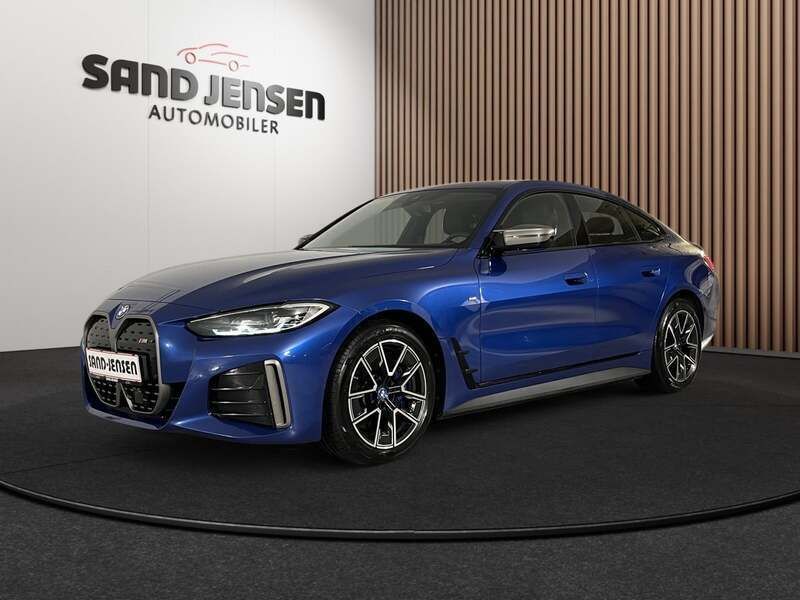 Blåmetal Brugt 2024 BMW i4 M Sport Sedan | 459.900 kr. (Fair pris) - Billede 1/4
