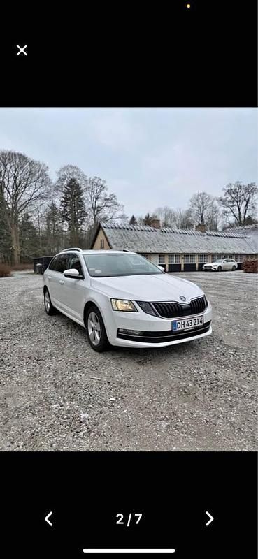 Brugt Skoda Octavia 150 HK (110 kW) 2018 Hvid Stationcar