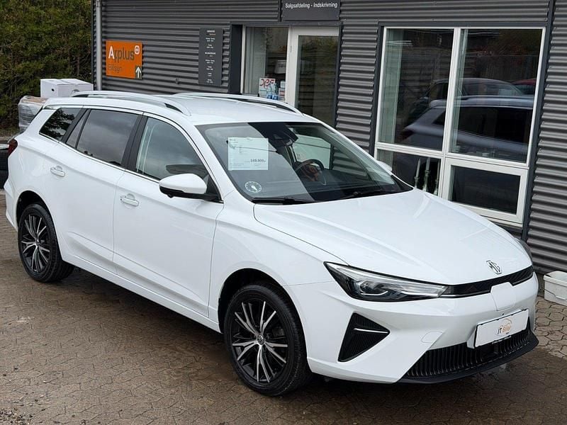 Hvid Brugt 2023 MG MG5 EV Luxury Stationcar | 142.900 kr. (Fair pris) - Billede 1/4