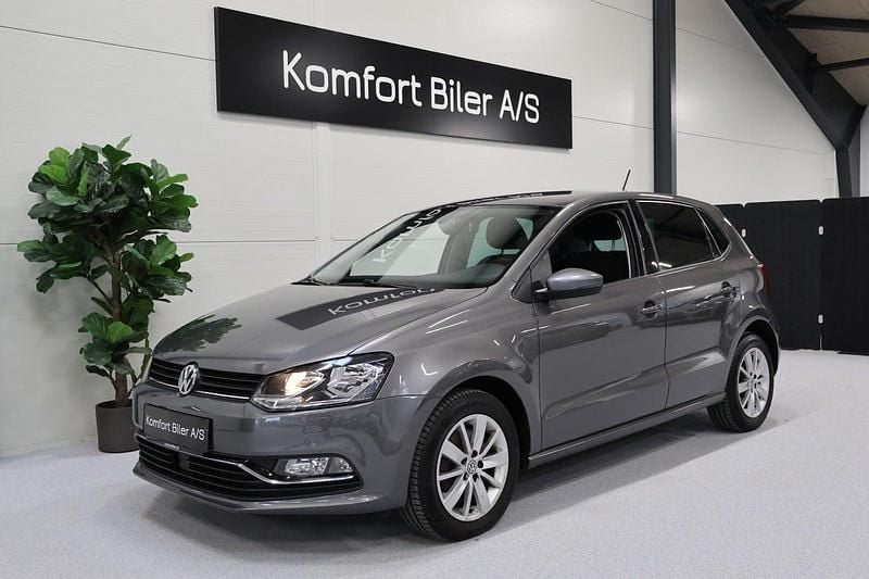 Gråmetal Brugt 2015 VW Polo Highline Hatchback | 94.900 kr. (Fair pris) - Billede 1/4